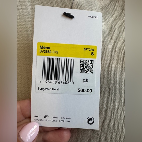 Nike Men's Sportswear Club Fleece Crewneck Sweatshirt - Picture 2 of 2